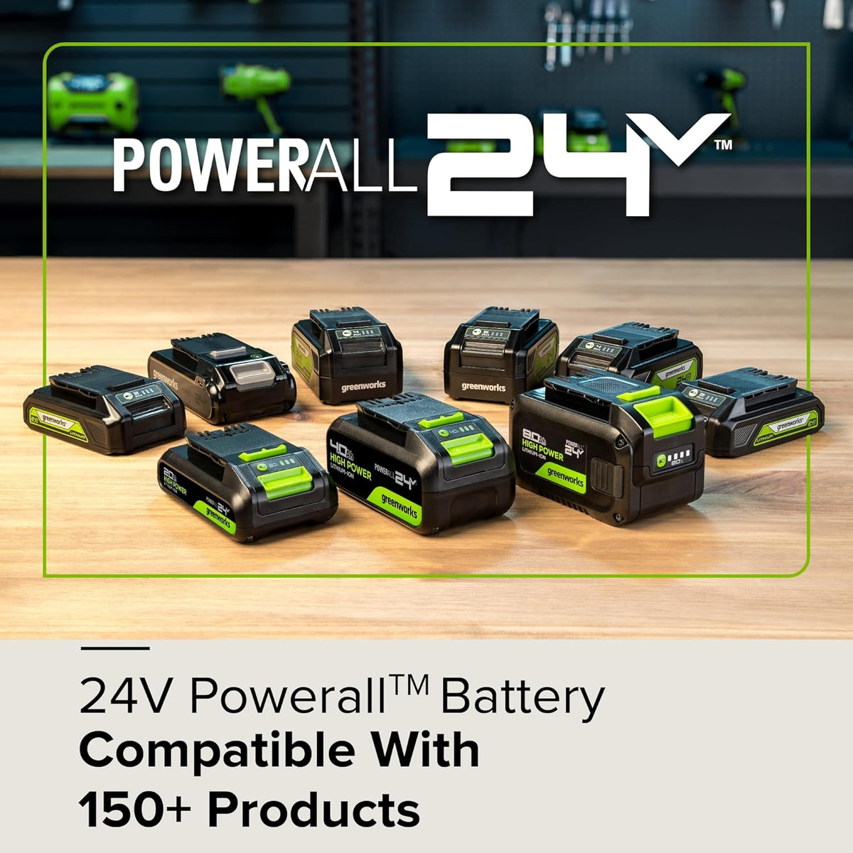 Vysoce výkonná baterie POWERALL 24 V, 2 Ah