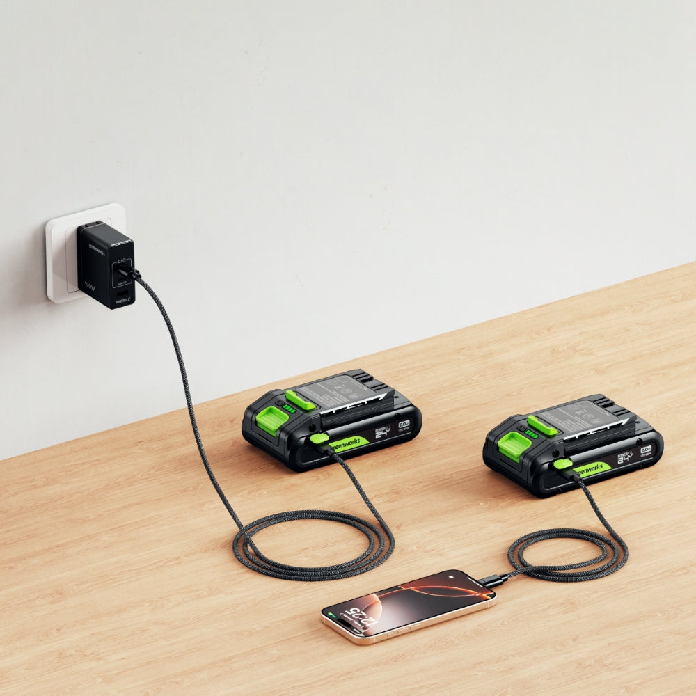 POWERALL 24V bezkontaktní turbo baterie USB-C 4 Ah