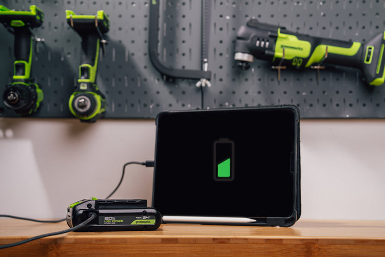 Startovací sada POWERALL 24V baterie USB-C 2Ah + nabíječka 65W