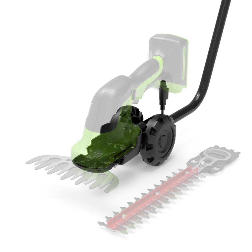 Prodlužovací tyč pro 24V nůžky na trávu a keře