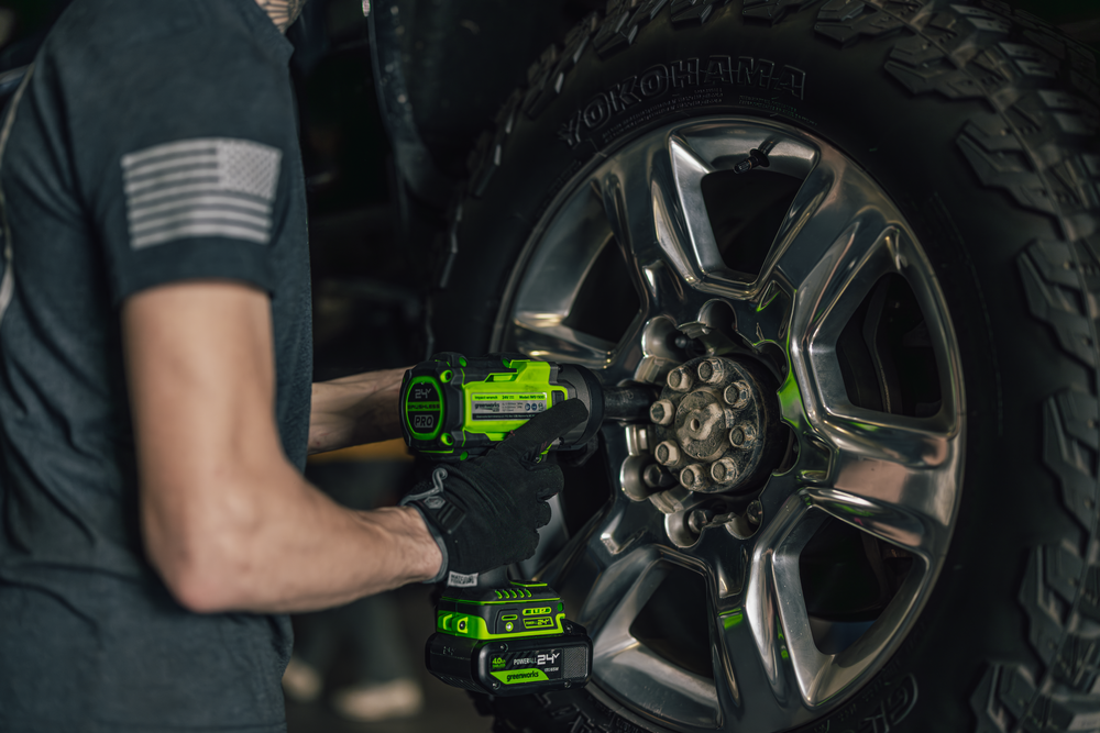 Rázový utahovák POWERALL 24V PRO 1500Nm - pouze nářadí