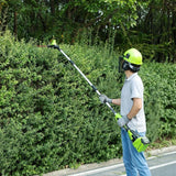 Pila na tyči a plotostřih 40 V, 2. generace - 2x baterie 2 Ah