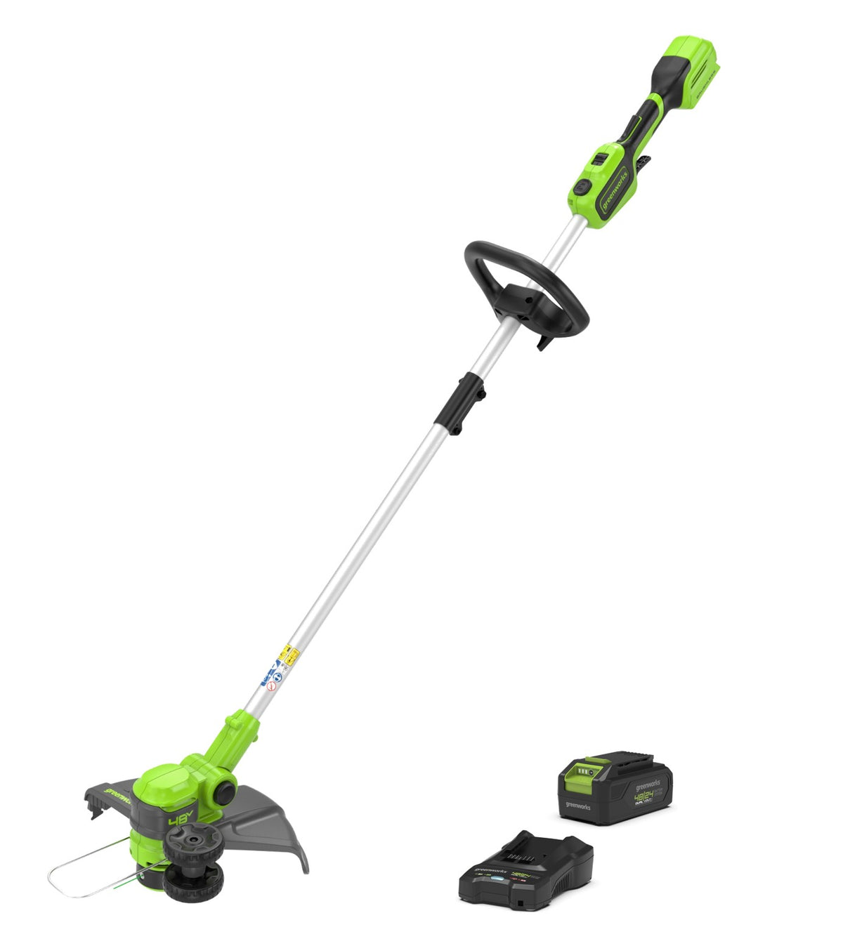 48V křovinořez a začišťovač okrajů trávníku DVT 33cm