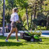 Sada sekačky na trávu 40V 41cm + vyžínače trávy 30cm