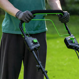 POWERALL 48V (24V x 2) sekačka na trávu s pojezdem 46cm - 2x baterie 4Ah