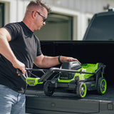 POWERALL 48V (24V x 2) sekačka na trávu 36cm - 2x baterie 4Ah