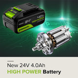 Vysoce výkonná baterie POWERALL 24 V, 4 Ah
