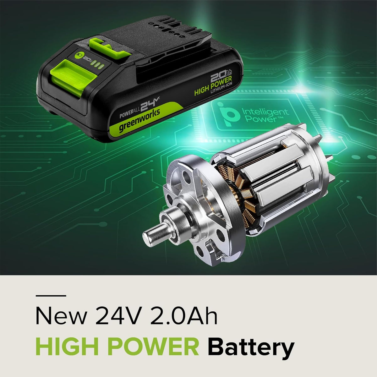 Vysoce výkonná baterie POWERALL 24 V, 2 Ah