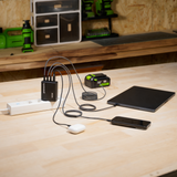 Startovací sada POWERALL 24V, 2x baterie 4Ah USB-C + nabíječka 140W