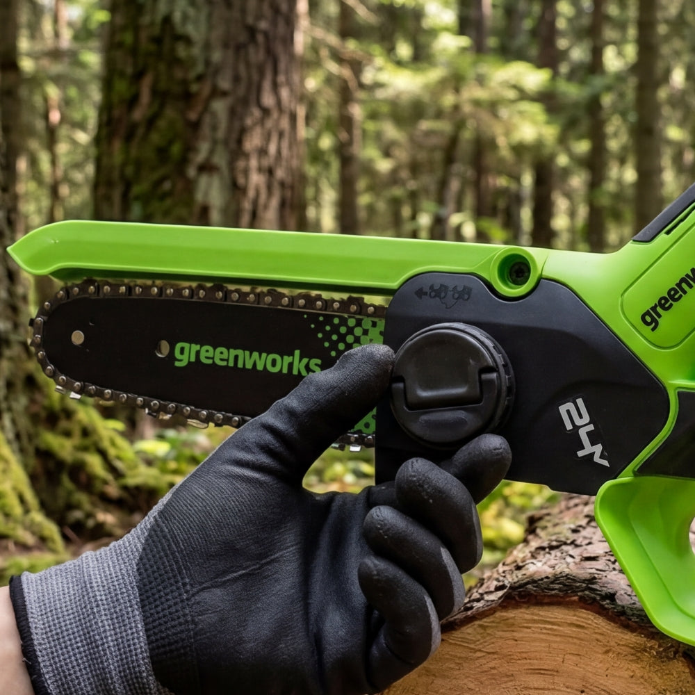 POWERALL 24V mini řetězová pila 15 cm Gen. II - baterie 2 Ah