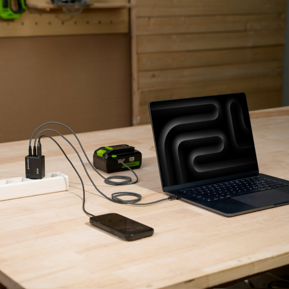 Startovací sada POWERALL 24V baterie USB-C 2Ah + nabíječka 65W