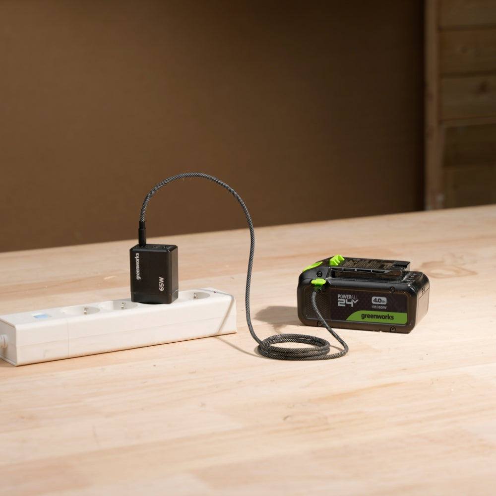 Nabíječka POWERALL 24V 65W USB-C + kabel USB-C 100W