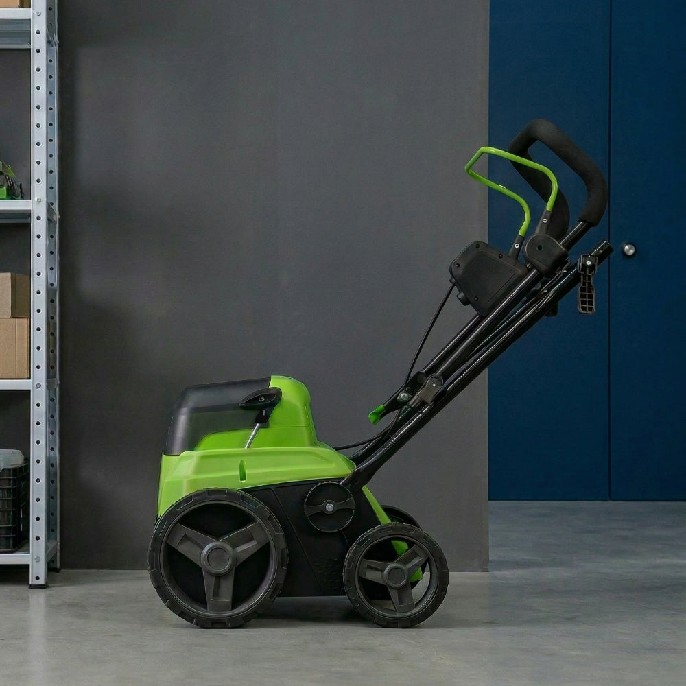 POWERALL 48V (24V × 2) vertikutátor / provzdušňovač 2 v 1, 38cm - pouze nářadí