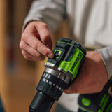 Příklepová vrtačka POWERALL 24V PRO 60Nm - 2 baterie
