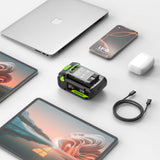 2x vysoce výkonná baterie POWERALL 24V USB-C 4Ah