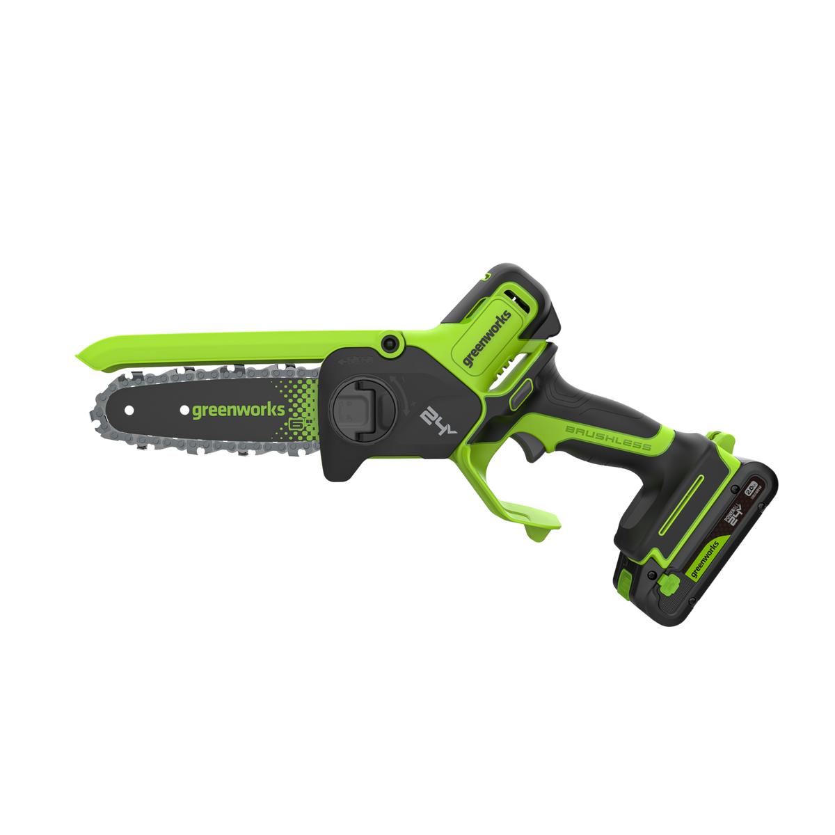 POWERALL 24V mini řetězová pila 15 cm Gen. II - baterie 2 Ah