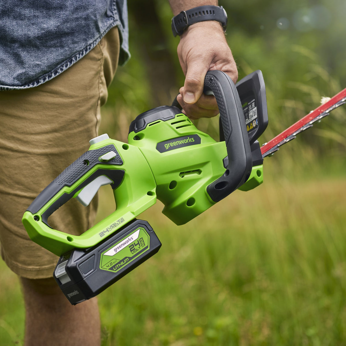 POWERALL 24V nůžky na živý plot 56cm - pouze nářadí