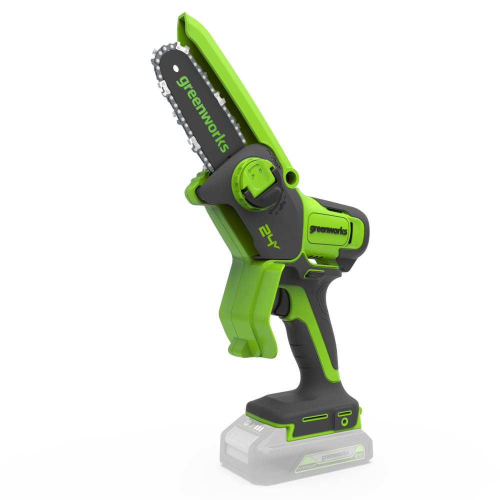 Mini řetězová pila POWERALL 24 V, 10 cm - pouze nářadí