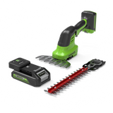 Nůžky na keře POWERALL 24 V 2 v 1 - baterie 2 Ah