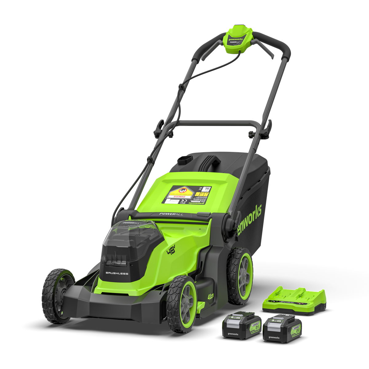Sekačka POWERALL 48V (24V x 2) 41cm - 2x baterie 4Ah