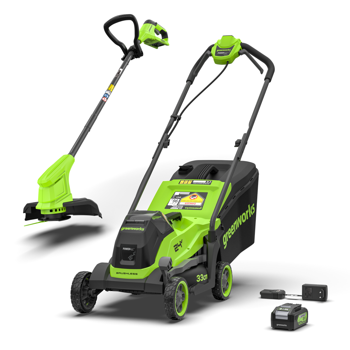 Sada sekačky POWERALL 24V 33cm + strunové sekačky 25cm Gen. II