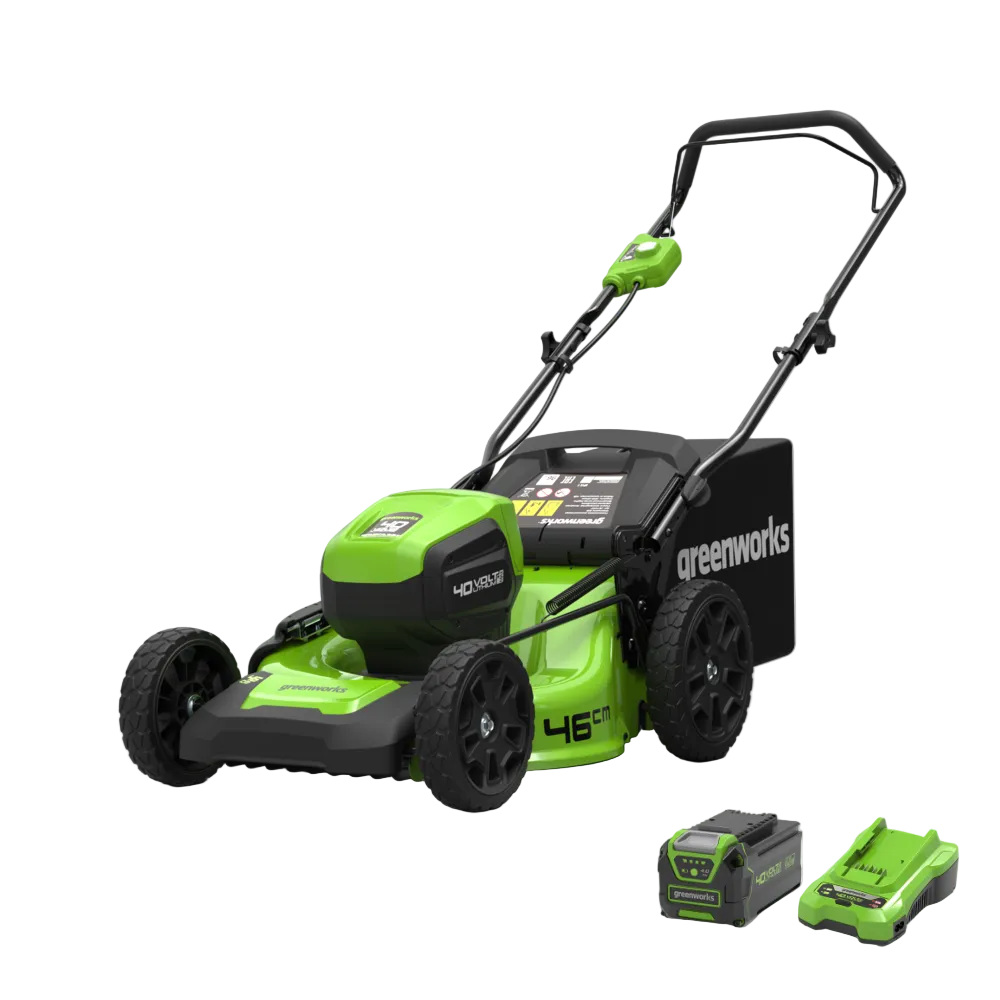 40V sekačka na trávu 46cm - akumulátor 4Ah