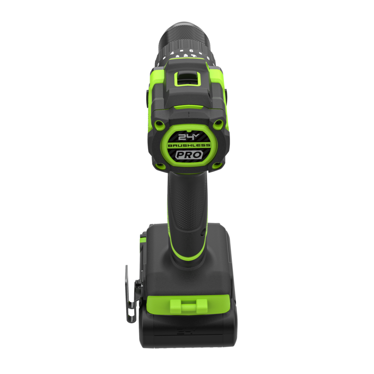 Příklepová vrtačka POWERALL 24V PRO 60Nm - 2 baterie