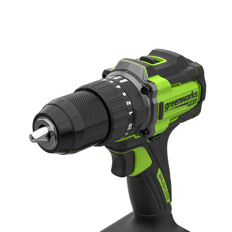 Příklepová vrtačka POWERALL 24V PRO 60Nm - 2 baterie