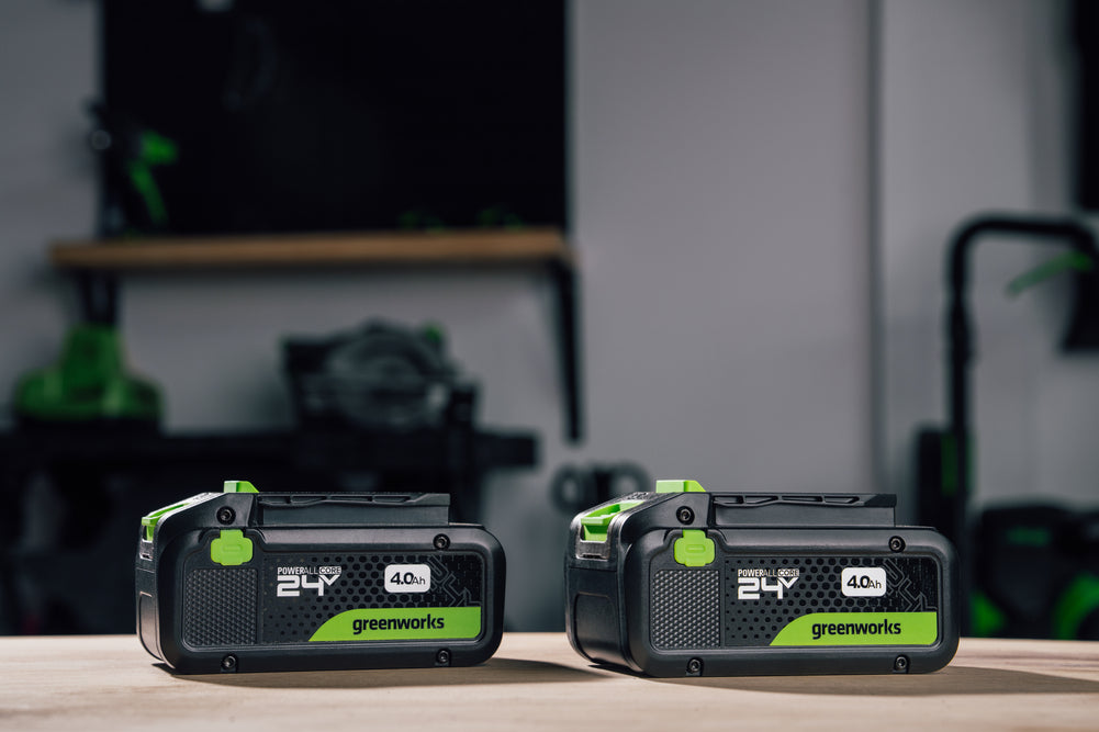 2x vysoce výkonná baterie POWERALL 24V USB-C 4Ah