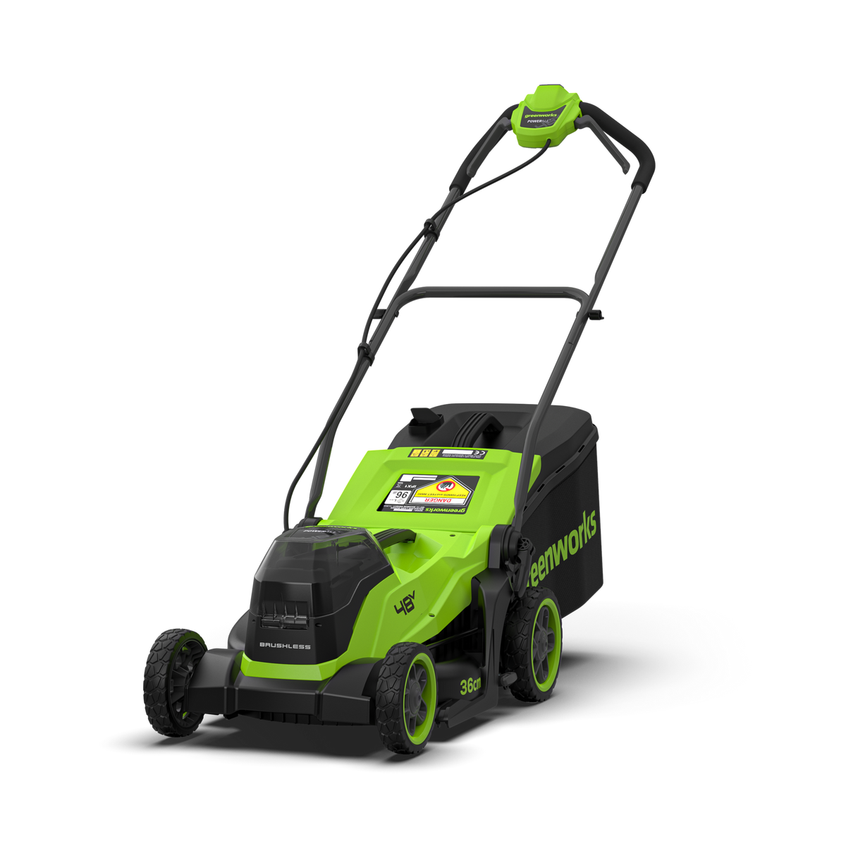 POWERALL 48V (24V x 2) sekačka na trávu 36cm - pouze nářadí