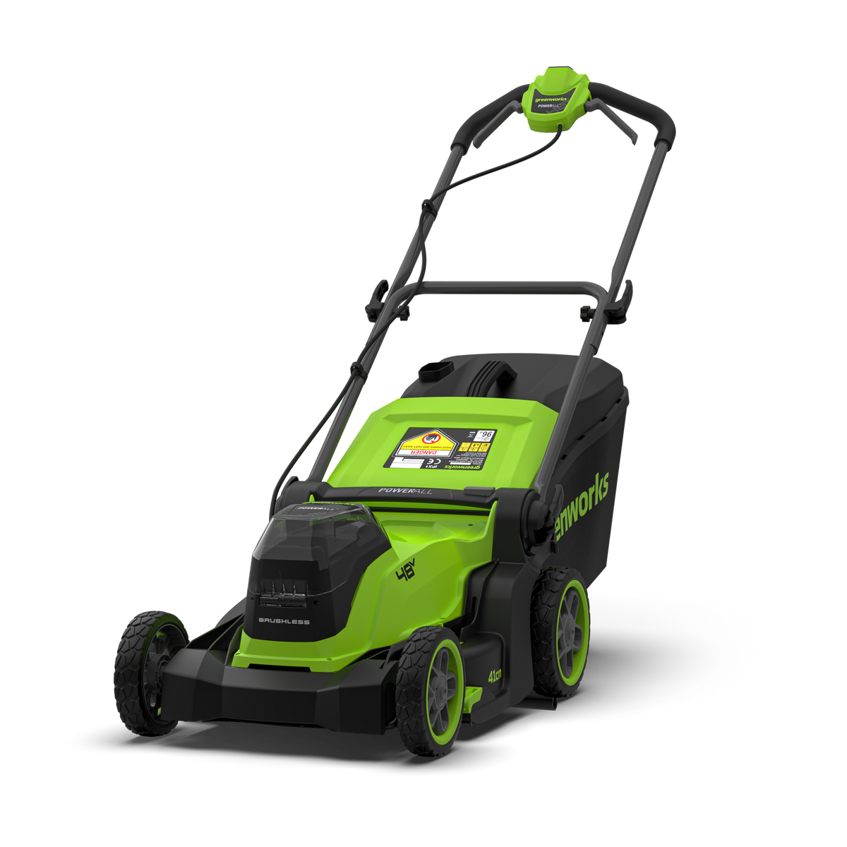 POWERALL 48V (24V x 2) sekačka na trávu 41cm - pouze nářadí