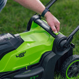 POWERALL 48V (24V x 2) sekačka na trávu 41cm - pouze nářadí