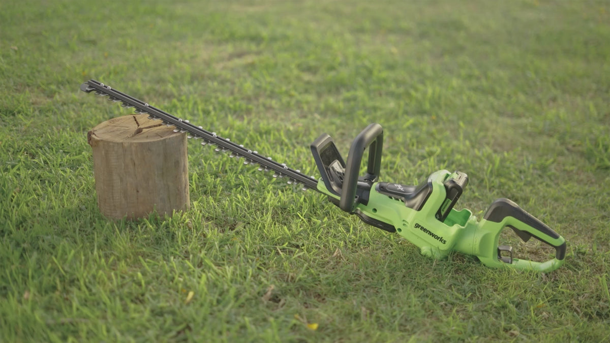 POWERALL 24V prémiové nůžky na živý plot 61 cm - baterie 2 Ah